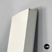 Load image into Gallery viewer, Single door in white painted wood with decoration, 2000s