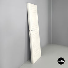 Load image into Gallery viewer, Single door in white wood with decorations, 2000s