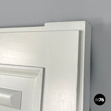 Load image into Gallery viewer, Single door in white wood with decorations, 2000s