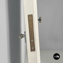 Load image into Gallery viewer, Single door in white wood with decorations, 2000s