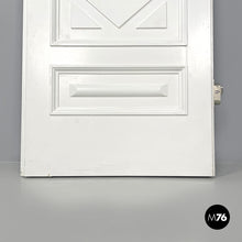 Load image into Gallery viewer, Single door in white wood with decorations, 2000s