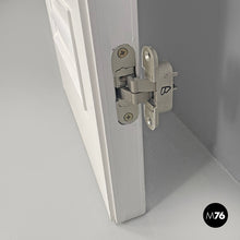 Load image into Gallery viewer, Single door in white wood with decorations, 2000s