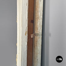 将图片加载到图库查看器,White painted wooden door with frame, early 1900s