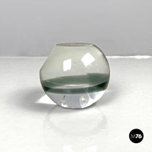 画像をギャラリービューアに読み込む, Paperweight by V. Nason & C. in transparent Murano glass, 1990s