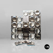 画像をギャラリービューアに読み込む, Modular decorative aluminum panel, 1970s