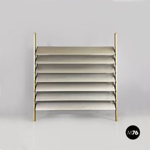 画像をギャラリービューアに読み込む, French industrial brise-soleil aluminium panel by Jean Prouvè, 1956