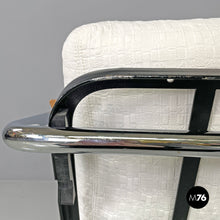 画像をギャラリービューアに読み込む, White fabric armchair 1435 by Werner Max Moser for Embru, 2000s