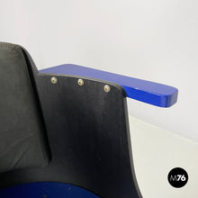 Charger l'image dans la galerie, Blue and black chairs D61 by El Lissitzky for Tecta, 1970s