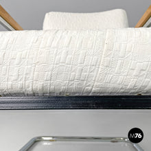 画像をギャラリービューアに読み込む, White fabric armchair 1435 by Werner Max Moser for Embru, 2000s