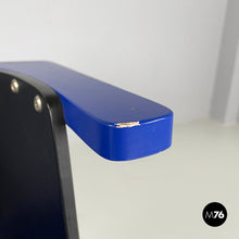 Charger l'image dans la galerie, Blue and black chairs D61 by El Lissitzky for Tecta, 1970s