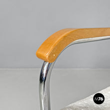 画像をギャラリービューアに読み込む, White fabric armchair 1435 by Werner Max Moser for Embru, 2000s