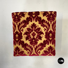 画像をギャラリービューアに読み込む, Poufs in wood and damask fabric, 1850s