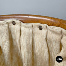 画像をギャラリービューアに読み込む, Sewing stand in wood and fabric, 1800s