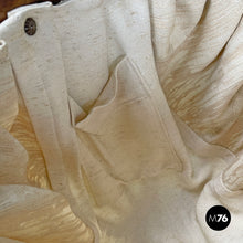 画像をギャラリービューアに読み込む, Sewing stand in wood and fabric, 1800s