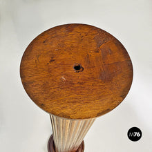 Load image into Gallery viewer, Wood pedestal or column display, 1900s