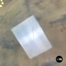 Load image into Gallery viewer, Dining table in parchment and red lacquered wood, 1970s