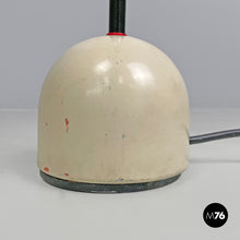 画像をギャラリービューアに読み込む, Metal table lamp with directional light, 1980s
