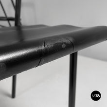 Charger l'image dans la galerie, Black chairs by Philippe Gonnet for Protis Editions, 1980s