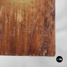 画像をギャラリービューアに読み込む, Wooden table with lyre legs, 1800s