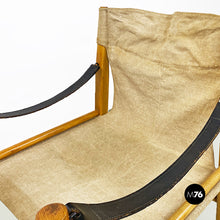 画像をギャラリービューアに読み込む, Fabric and wood Oasi 85 armchair by Gian Franco Legler for Zanotta, 1960s