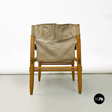 画像をギャラリービューアに読み込む, Fabric and wood Oasi 85 armchair by Gian Franco Legler for Zanotta, 1960s