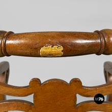 将图片加载到图库查看器,Armchairs in green fabric and wood, 1930s