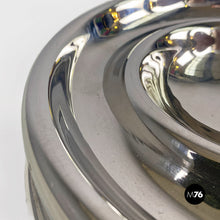 将图片加载到图库查看器,Chromed steel Guadalupa table ashtray by Enzo Mari for Danese, 1972