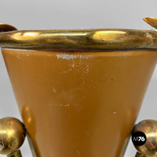 Carica l'immagine nel visualizzatore di Gallery, Floor-standing brass ashtray, 1950s