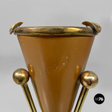 Carica l'immagine nel visualizzatore di Gallery, Floor-standing brass ashtray, 1950s