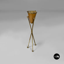 Carica l'immagine nel visualizzatore di Gallery, Floor-standing brass ashtray, 1950s