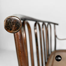 Charger l'image dans la galerie, Wood and Vienna straw bench, 1970s