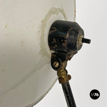 画像をギャラリービューアに読み込む, Adjustable metal arm wall lamp, 1960s