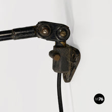 画像をギャラリービューアに読み込む, Adjustable metal arm wall lamp, 1960s