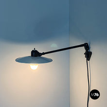 画像をギャラリービューアに読み込む, Adjustable metal arm wall lamp, 1960s