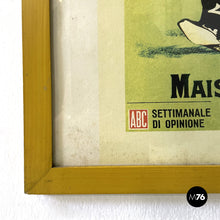 画像をギャラリービューアに読み込む, Offset print of a flyer by Fernand Fernel, 1960s