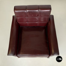 画像をギャラリービューアに読み込む, Leather armchairs 875 by Ico Parisi for Cassina, 1960s