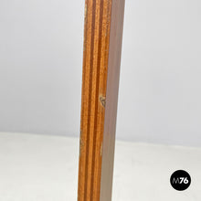 画像をギャラリービューアに読み込む, Round umbrella stand by Origlia in cast iron and wood, 1980s