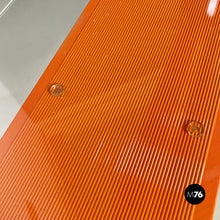 Load image into Gallery viewer, Metal and glass Caos San bookcase by Antonia Astori for Driade, 1990s