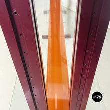 Load image into Gallery viewer, Metal and glass Caos San bookcase by Antonia Astori for Driade, 1990s