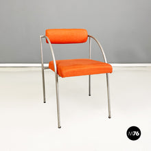 Load image into Gallery viewer, Metal and cotton Vienna chairs by Rodney Kinsman for Bieffeplast, 1980s