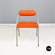 Load image into Gallery viewer, Metal and cotton Vienna chairs by Rodney Kinsman for Bieffeplast, 1980s