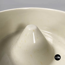 Load image into Gallery viewer, White ceramic umbrella stand by Angelo Mangiarotti for Fratelli Brambilla, 1970s