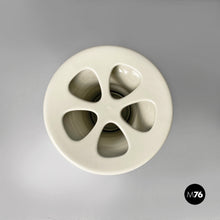Load image into Gallery viewer, White ceramic umbrella stand by Angelo Mangiarotti for Fratelli Brambilla, 1970s