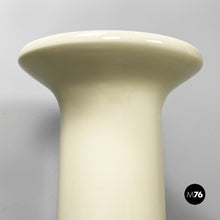 Load image into Gallery viewer, White ceramic umbrella stand by Angelo Mangiarotti for Fratelli Brambilla, 1970s