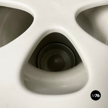 Load image into Gallery viewer, White ceramic umbrella stand by Angelo Mangiarotti for Fratelli Brambilla, 1970s