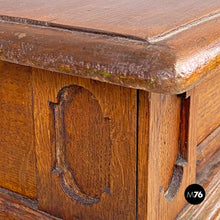 画像をギャラリービューアに読み込む, Antique wooden table with two drawers, 1800s