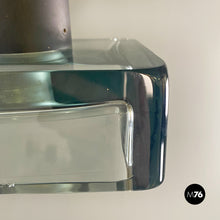 Load image into Gallery viewer, Murano glass chandelier by Flavio Poli for Seguso, 1960s