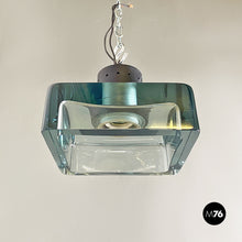 Load image into Gallery viewer, Murano glass chandelier by Flavio Poli for Seguso, 1960s