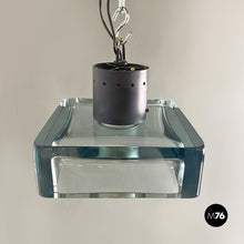 Load image into Gallery viewer, Murano glass chandelier by Flavio Poli for Seguso, 1960s