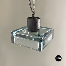Load image into Gallery viewer, Murano glass chandelier by Flavio Poli for Seguso, 1960s